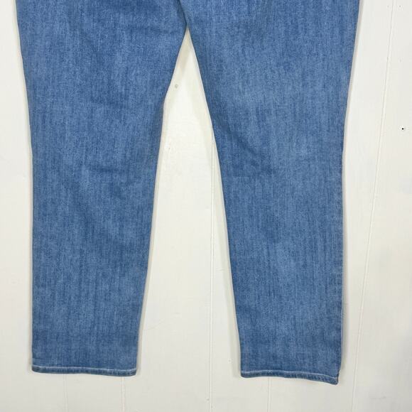Paige Brigitte Womens Jeans Size 29 Blue Distressed Mid Rise Rocker Grunge Denim - Picture 6 of 14